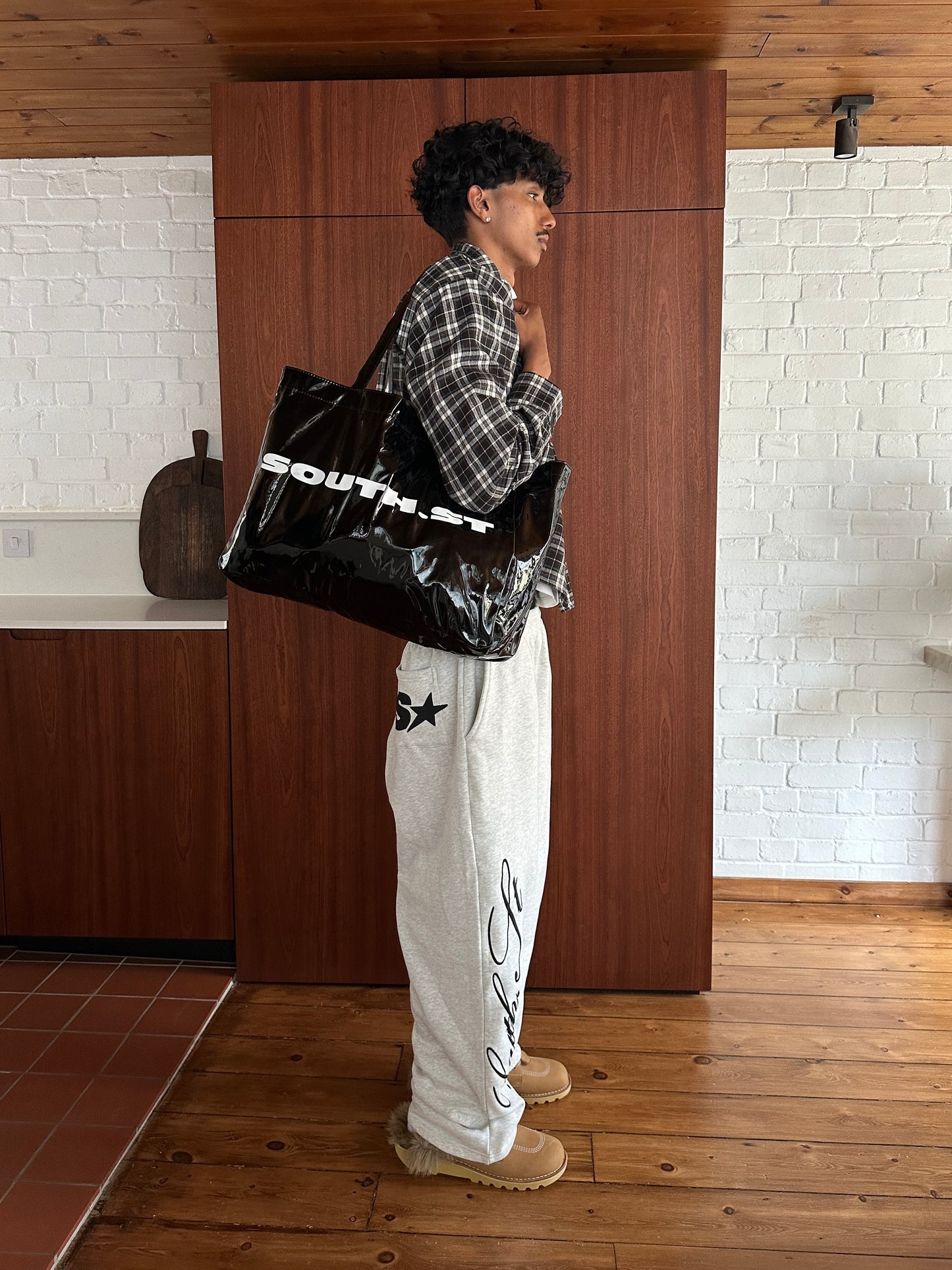 AW SIGNATURE SWEATPANTS - Marl Grey