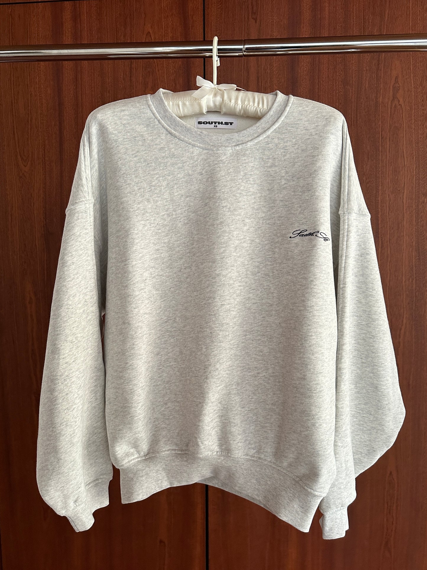 AW SIGNATURE CREWNECK - Marl Grey
