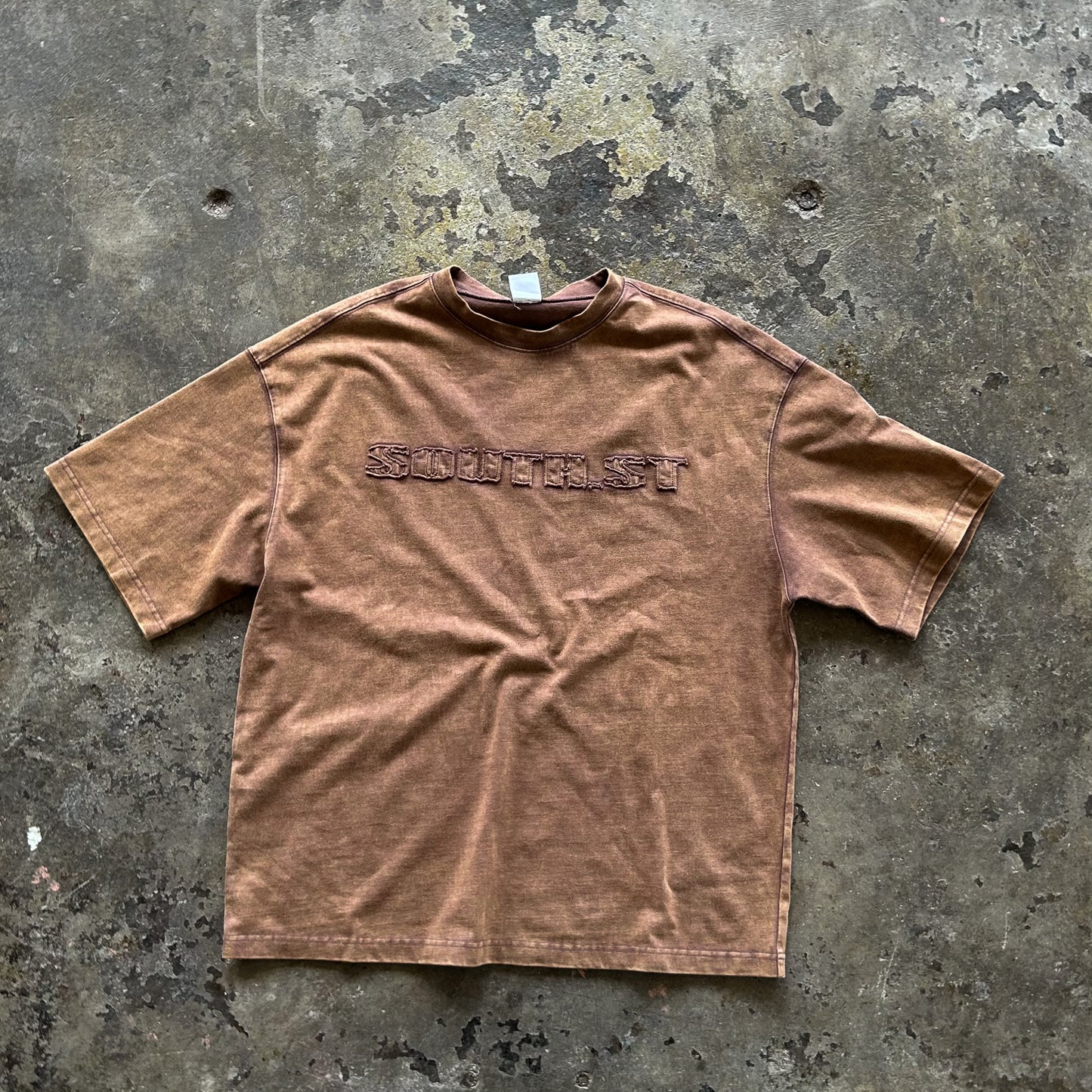 TOKYO TEE - Washed brown