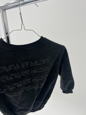 MINI DISTORT SWEATER - Washed Black