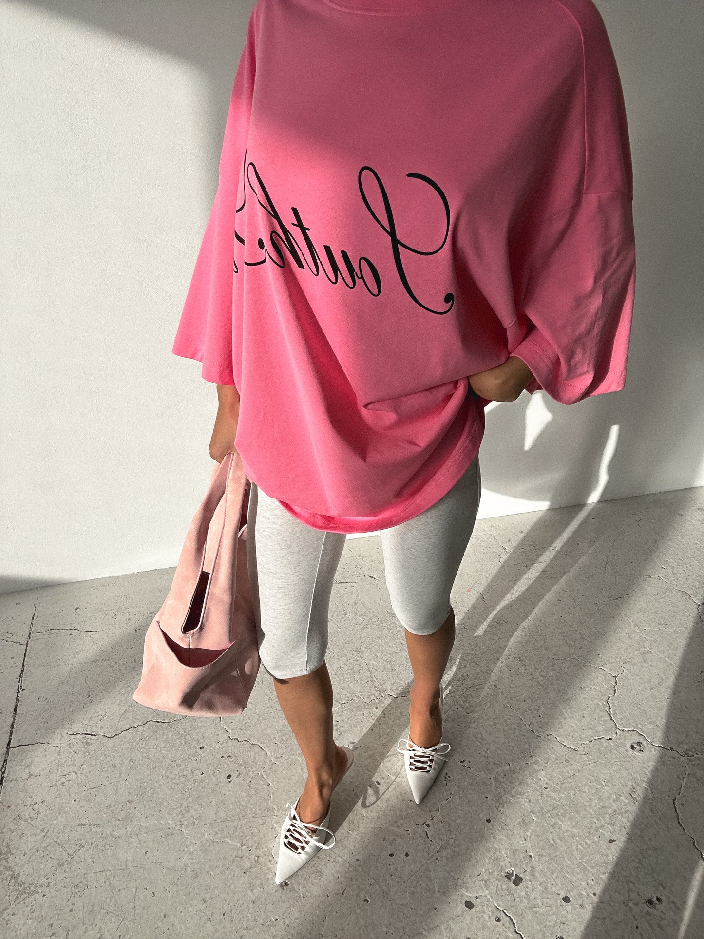 SIGNATURE TEE - Pink