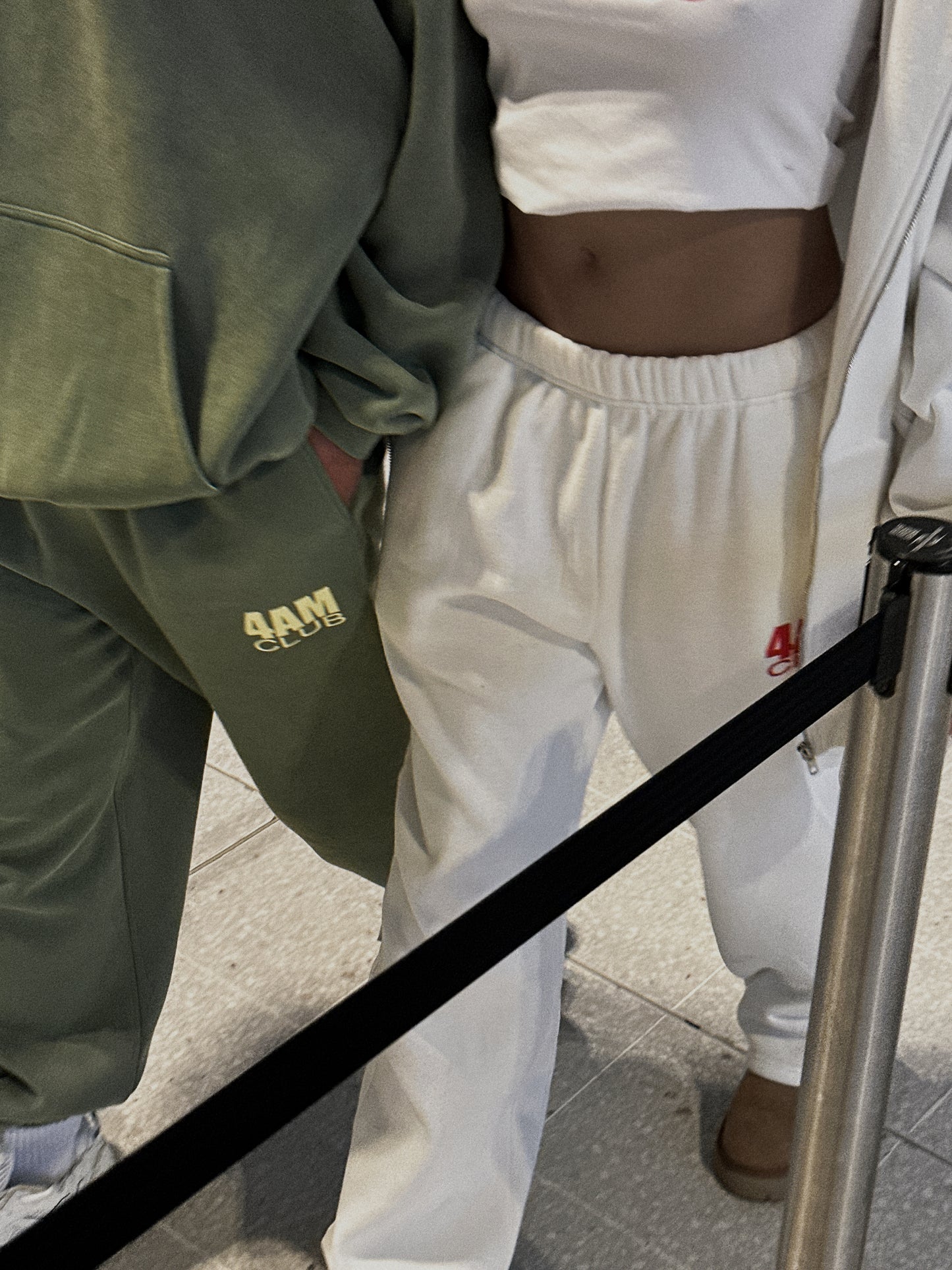 "4AM" SWEATPANTS - Washed Green