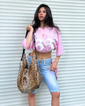 CASEY X SST MESH TEE - PINK