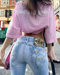 CASEY X SST MESH TEE - PINK