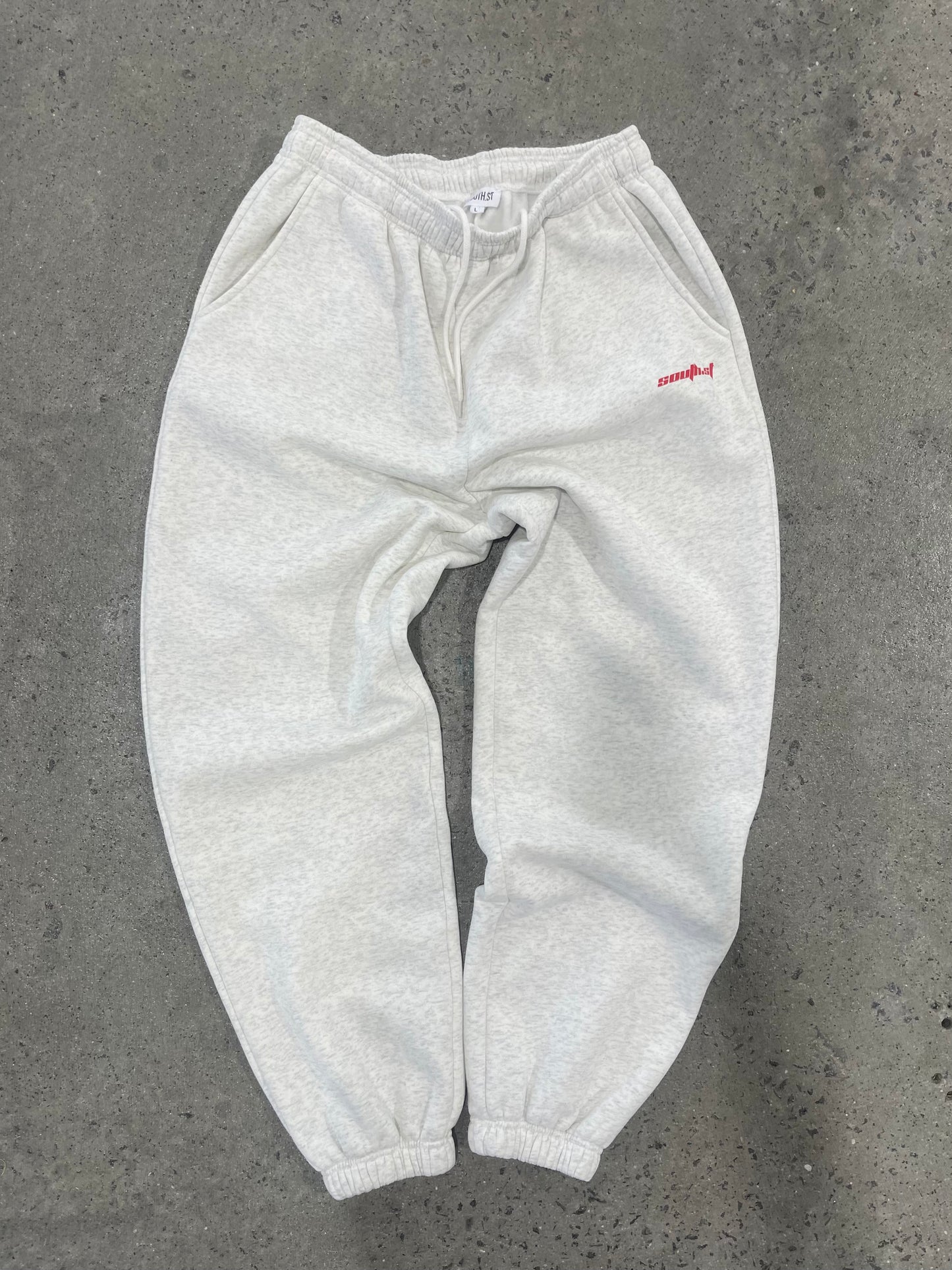 MARS SWEATPANTS - Marl grey