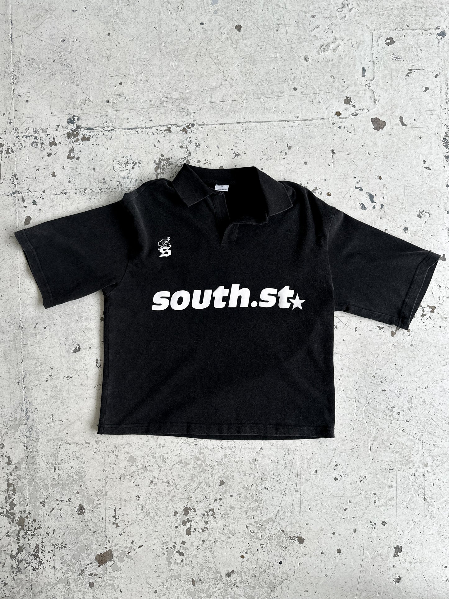 SST POLO - Washed Black