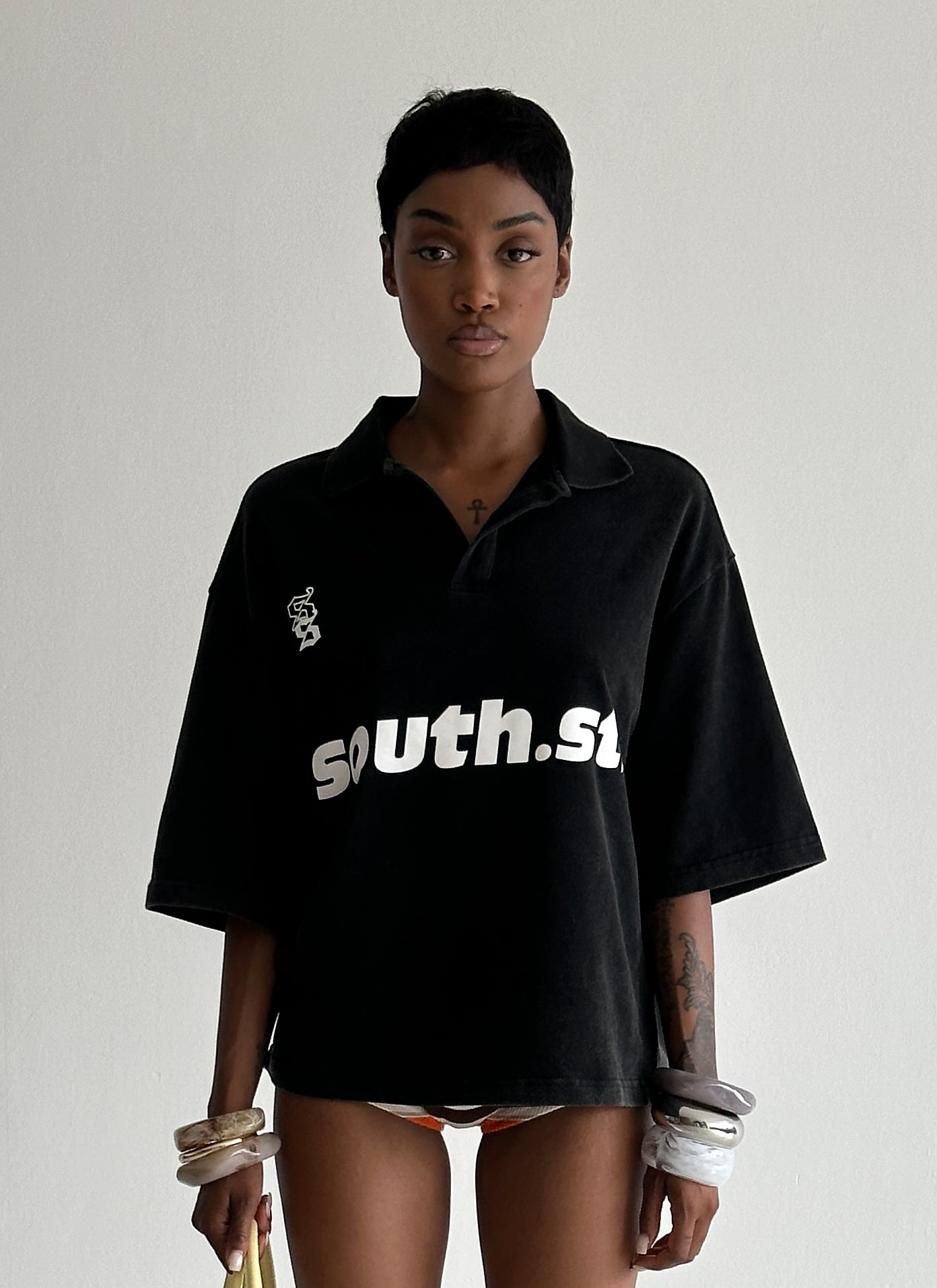 SST POLO - Washed Black