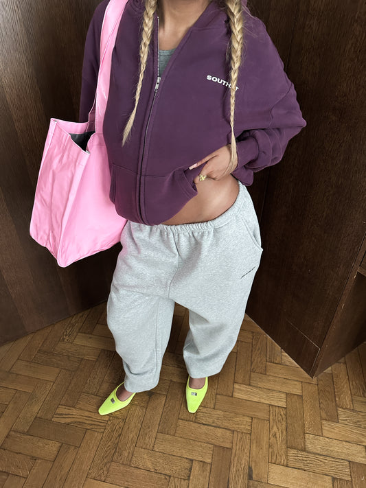 SIGNATURE HOODY - Plum