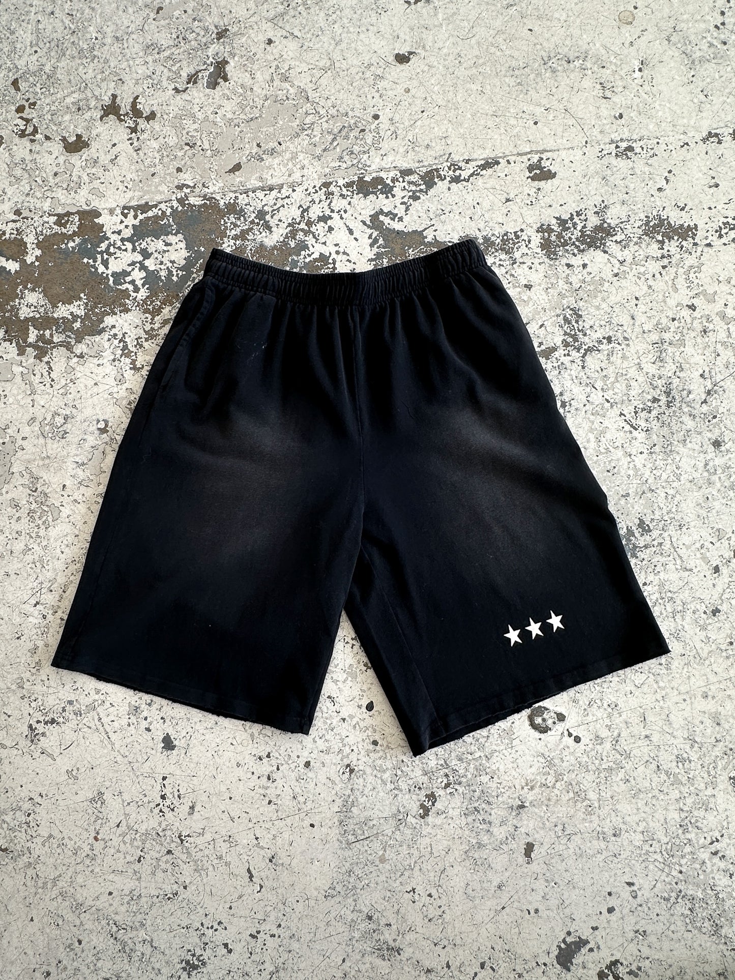 AGED SHORTS - Washed Black