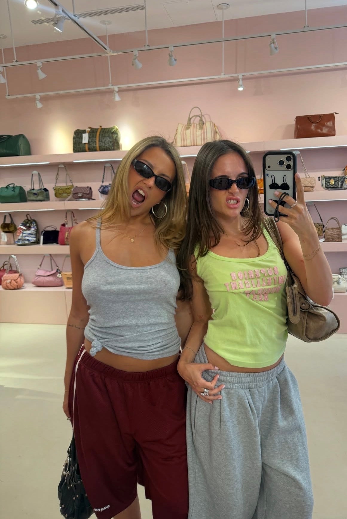 SST MESH SHORTS LONG - Wine