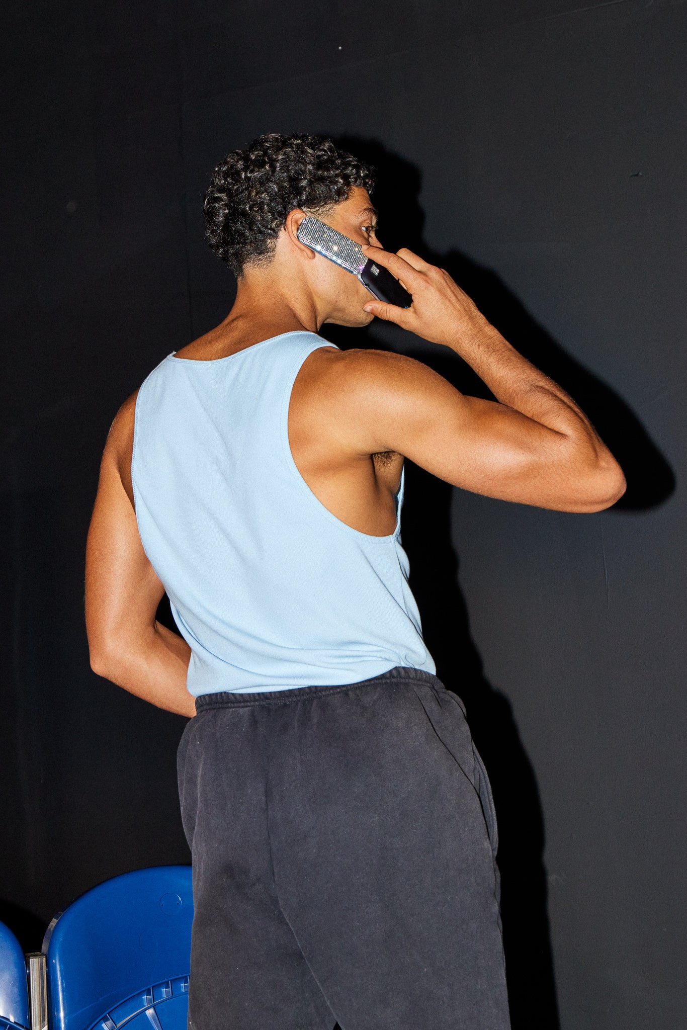 OPTIONS SINGLET - Blue