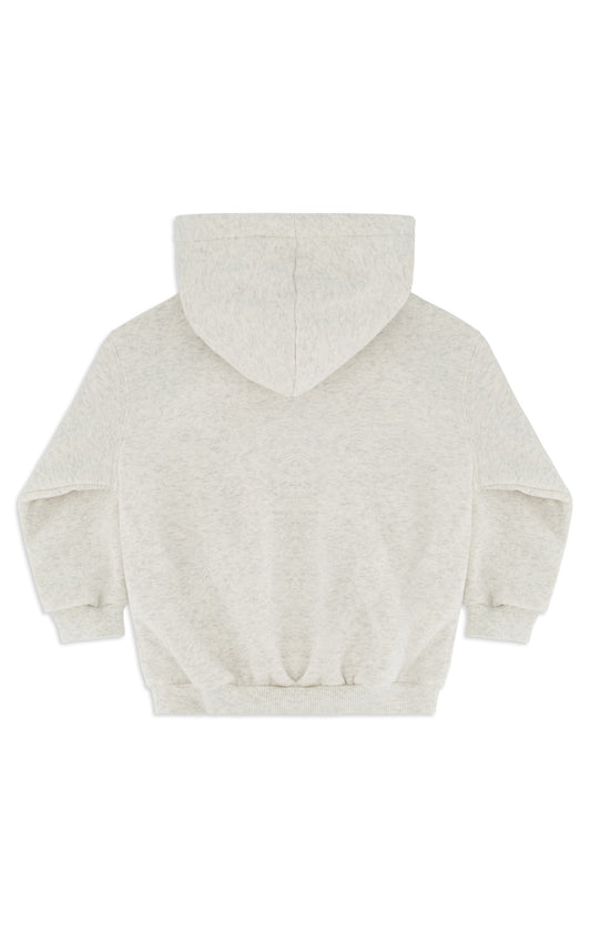 MINI MARS HOODY - Marl Grey