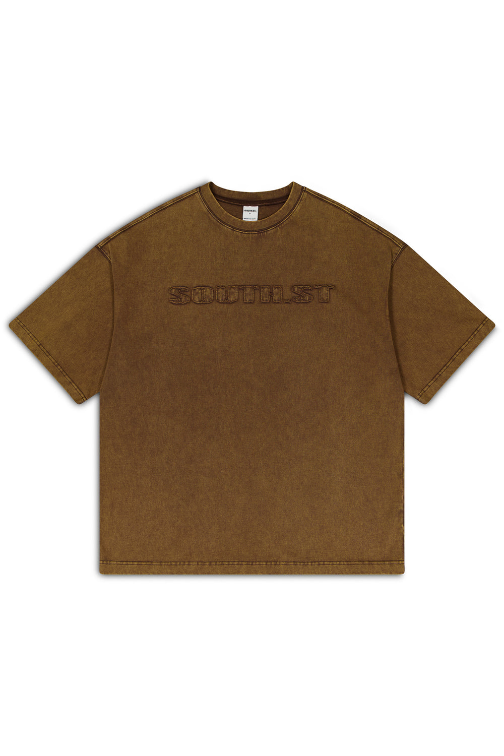 TOKYO TEE - Washed brown