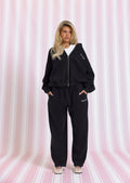 SIGNATURE HOODY - Washed Black