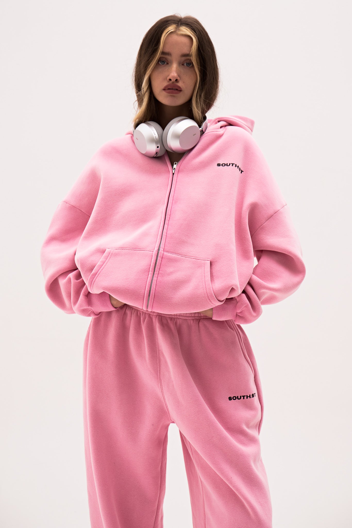 SIGNATURE HOODY - Pink