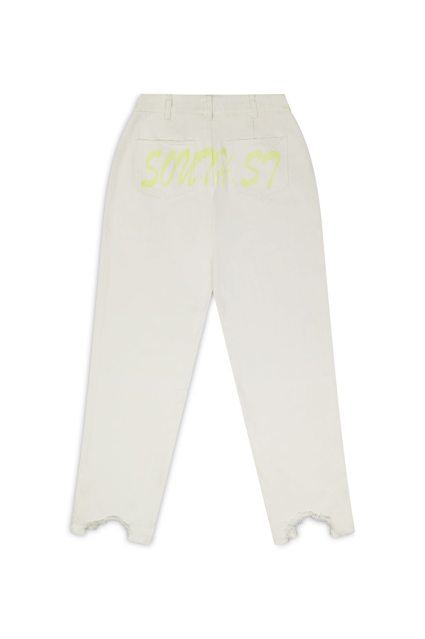 SIGNED JEANS - White