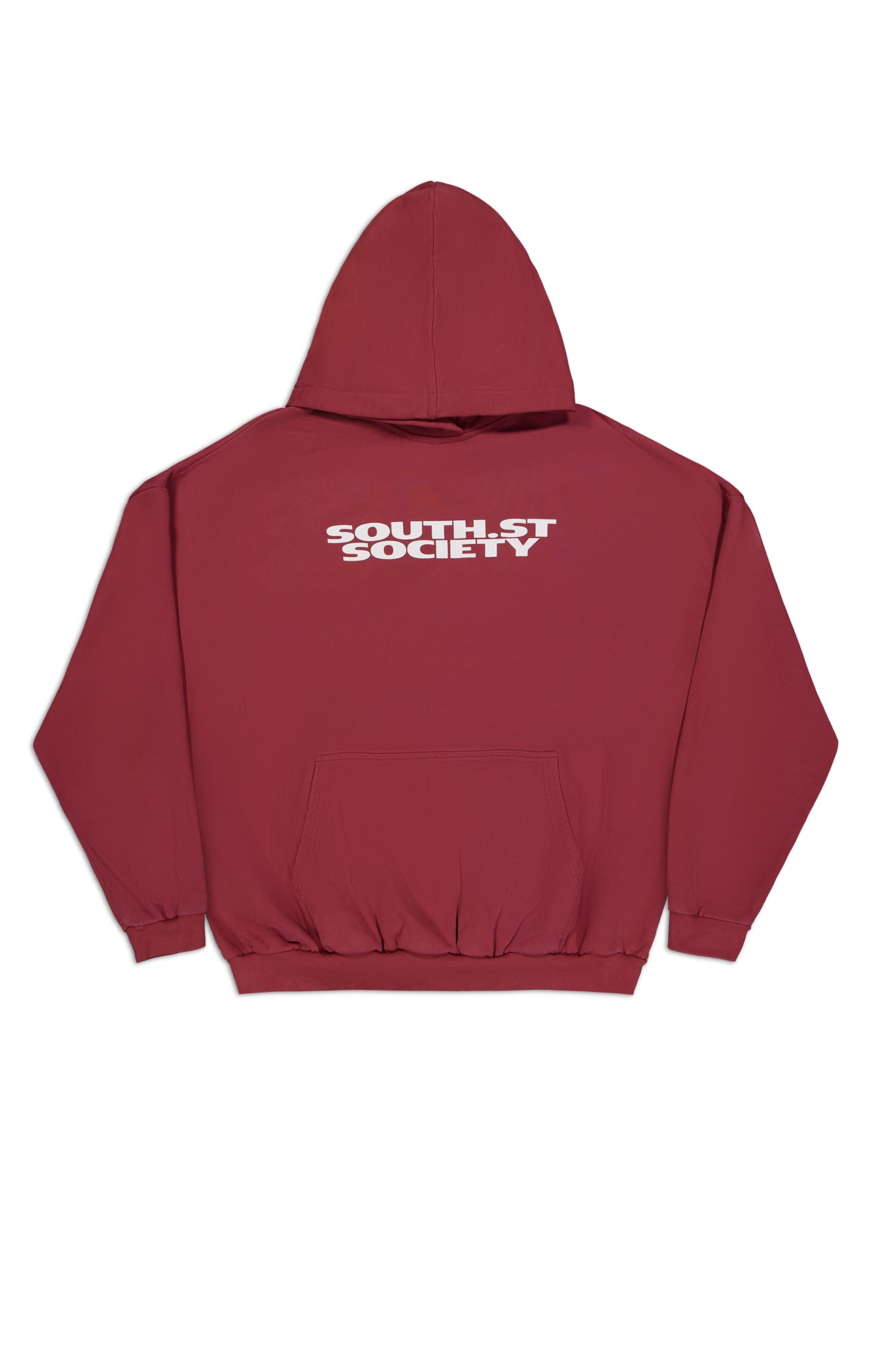 SOCIETY HOODY - Wine