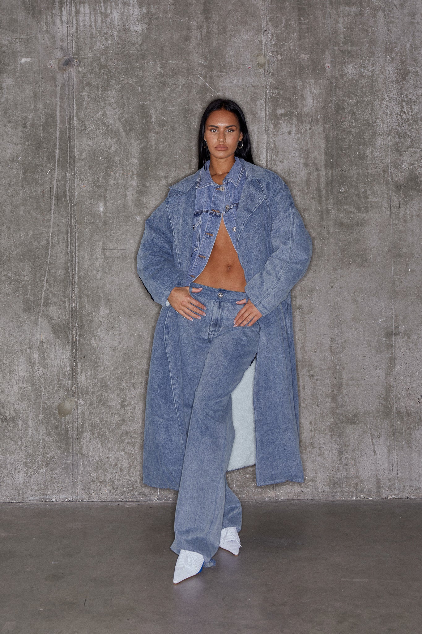 BACKSTAGE DENIM COAT