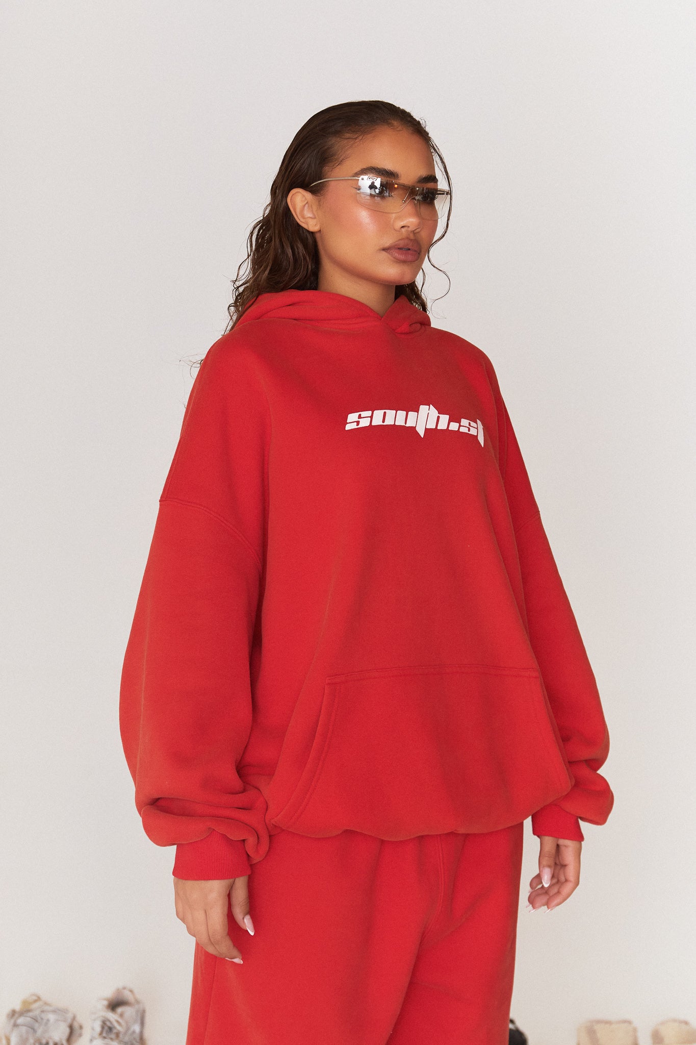 MARS HOODY - Red