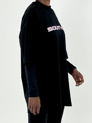 "UNIVERSE" TEE - Black