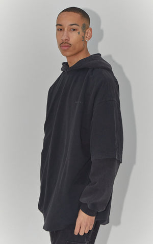 VINTAGE TEE - Washed Black