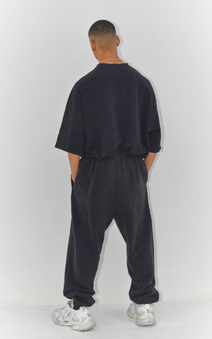 VINTAGE SWEATPANTS - Washed Black