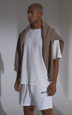 LOUNGE SHORTS - White