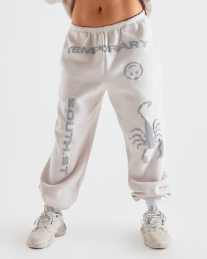 "STING" SWEATPANTS - Bone